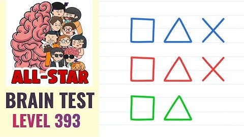 Brain Test All Star Level 393 | Solve the puzzle | Walkthrough
