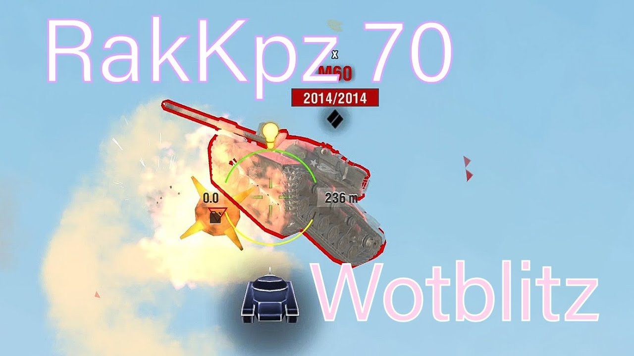 Raketenkampfpanzer 70 Wotblitz 