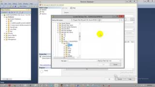How to restore sql server database from backup or  bak file just in 2 minutes
