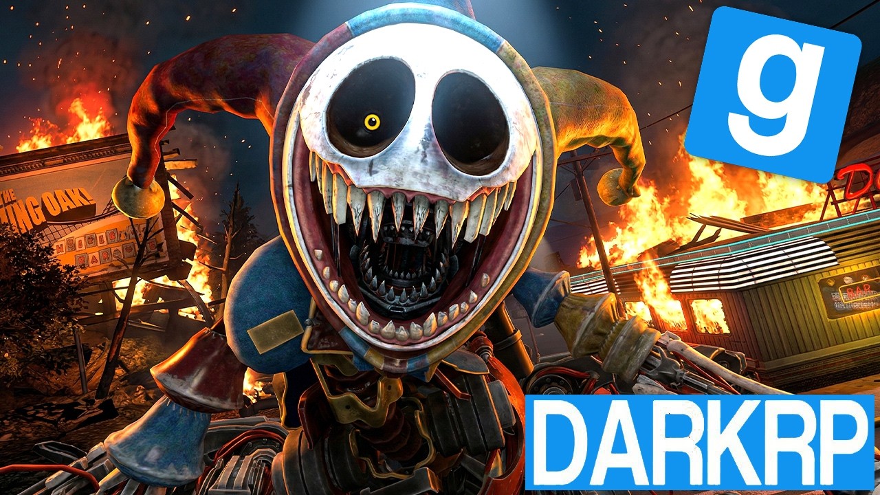 LE PROTOTYPE de POPPY PLAYTIME ATTAQUE LA VILLE !! 😱 - Garry's Mod DarkRP