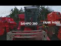 Огляд зернозбиральних комбайнів Massey Ferguson, Sampo, Fahr. Село Колодяжне, Волинська обл.