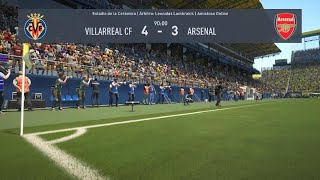 FIFA 22_Villareal x Arsenal