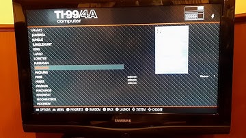Retropie/TI99SIM - Games with video/picture or cover