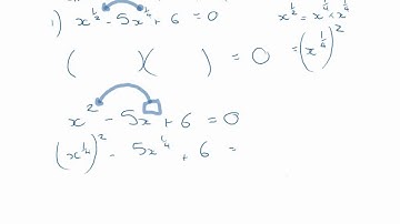 quadratic equation with rational exponent