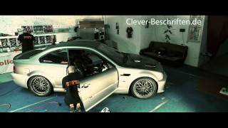 Time Lapse Zeitraffer Vollverklebung Vinyl Wrapping Bmw M3 1080I P 12