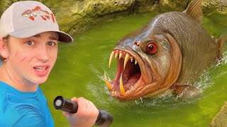 Aku Menemukan Monster di Kolam Terbengkalai!