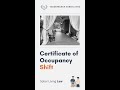 Certificate of Occupancy Issues for Sober Houses