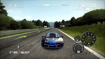NFS Shift 2 Unleashed Top Speed Bugatti Veyron 16.4 (383 km/h)