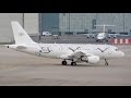 (Live ATC) Global Jet Luxembourg Airbus A319 at Zürich-Kloten