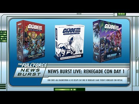 NEWS BURST LIVE!! RENEGADE GAME STUDIOS CON VIRTUAL DAY ONE RECAP!!