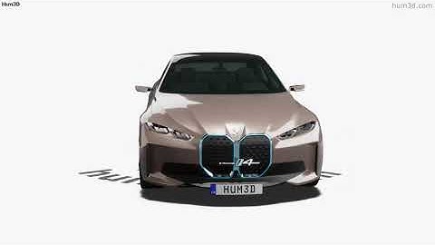 BMW i4 2022 3D model by 3DModels.org