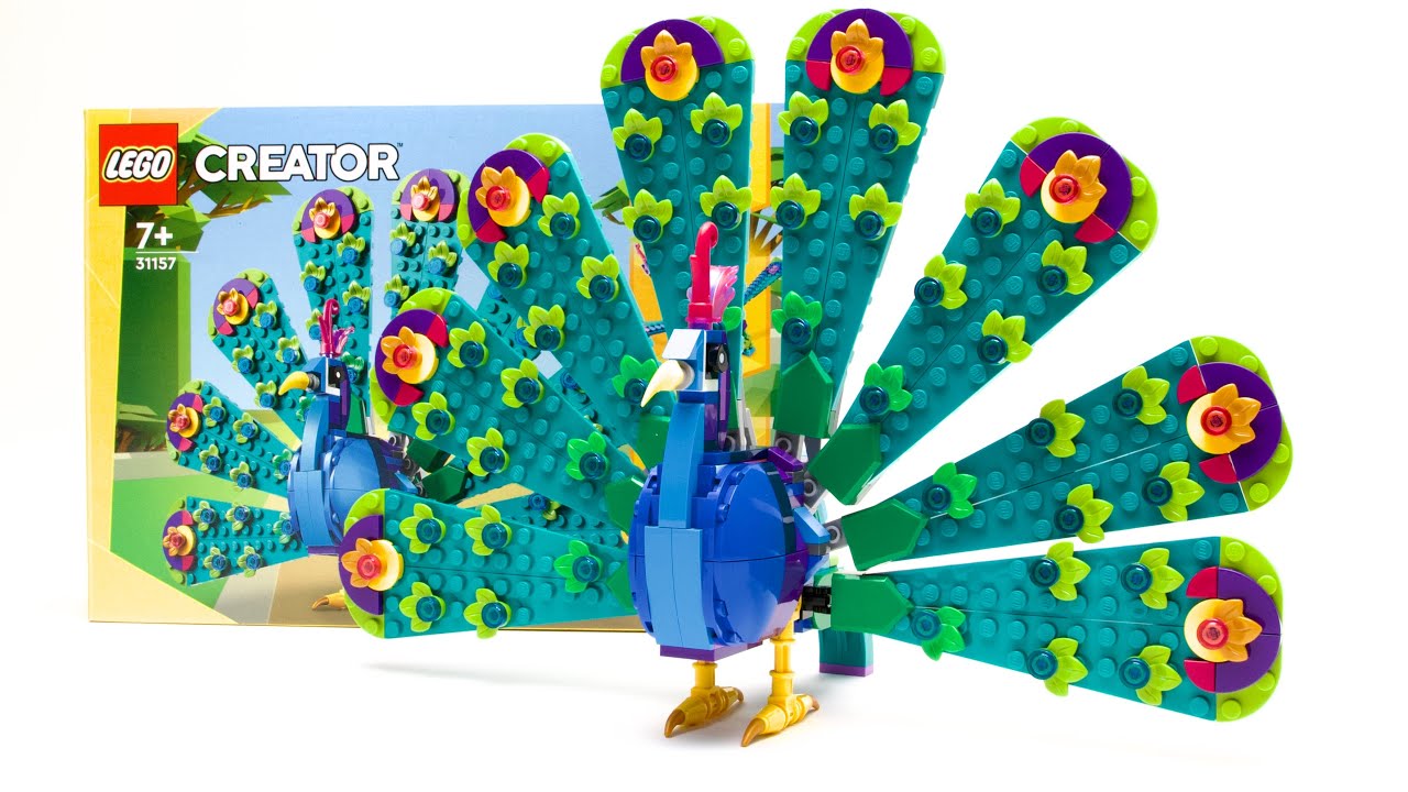 LEGO Creator Exotic Peacock 31157 - Build