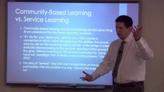Community Based Learning: What is it? How Can I Do It?