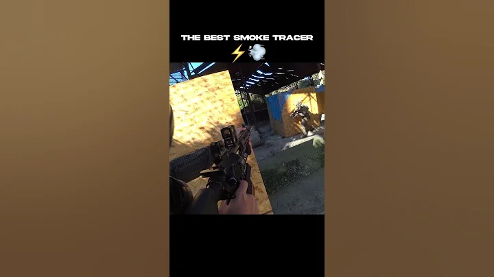 the best smoke tracer #airsoft #airsoftcqb #warzone #paintball #fakegun #gaming #callofduty #combat