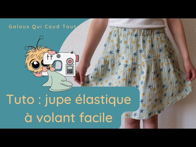 Patron De Couture Newlook Kids 6409 Pour Jupe Fille - Taille 3 à 8 Ans, Niveau Débutant, Neuf