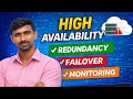 High Availability Explained in 10 Minutes 🔥 | Redundancy, Failover &amp; Monitoring (AWS)