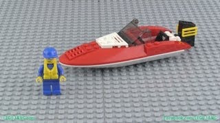 LEGO City 4641 Speed Boat build & review!