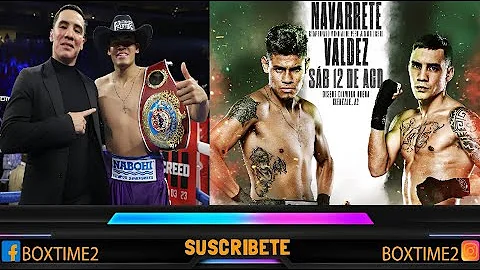 SE ACERCA UNA GUERRA MEXICANA ENTRE OSCAR VALDEZ VS EMANUEL VAQUERO NAVARRETE  ESTE 12 DE AGOSTO