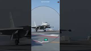 Why Fighter Jets Accelerate Instead of Braking on Carriers 🤯