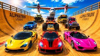 Superhero Car Stunt Mega Ramps - Impossible GT Car Driving Tracks 3D - Android GamePlay screenshot 5