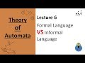 Automata में Formal और Informal Languages का अंतर | आसान भाषा में समझाएँ 🤖