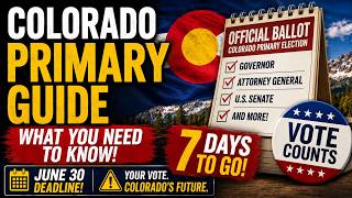 Colorado Primary Guide: Who’s on Your Ballot & Why It Matters | Mountain Minute: 6/23/26
