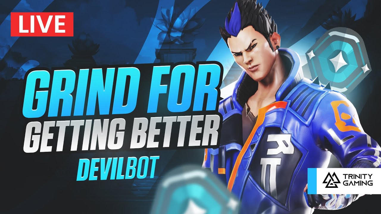 Bus Grind Ho Rha Rank Up Nhi 😢😢😢 | Valorant live with DevilBot # ...