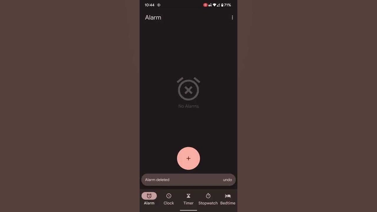 How to Delete Alarm Android YouTube