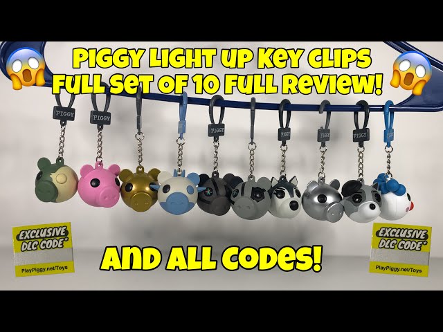 PHATMOJO PIGGY ROBLOX LIGHT UP CLIPS & DLC CODE RANDOM NEW SEALED