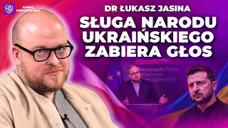 Jako PIERWSZY KRYTYKOWAŁEM Zełenskiego - dr Łukasz Jasina. Kanał Niepoprawny