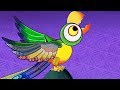 Tinga Tinga Tales Official Full Episodes | Why Parrot Can't Keep A Secret | Cartoon For Children