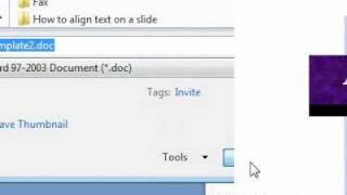 How to tag your documents Word