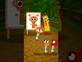 help numberblock and roblox drawing his little son #numberblocks #roblox #animation