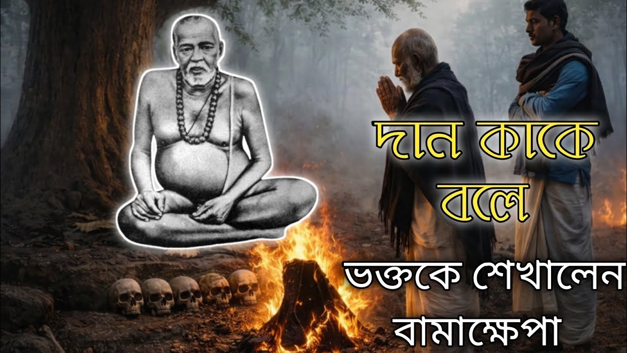 "দান কাকে বলে" ভক্তকে শেখালেন বামাক্ষেপা! 