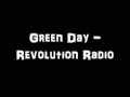 Green Day -  Revolution Radio Lyrics