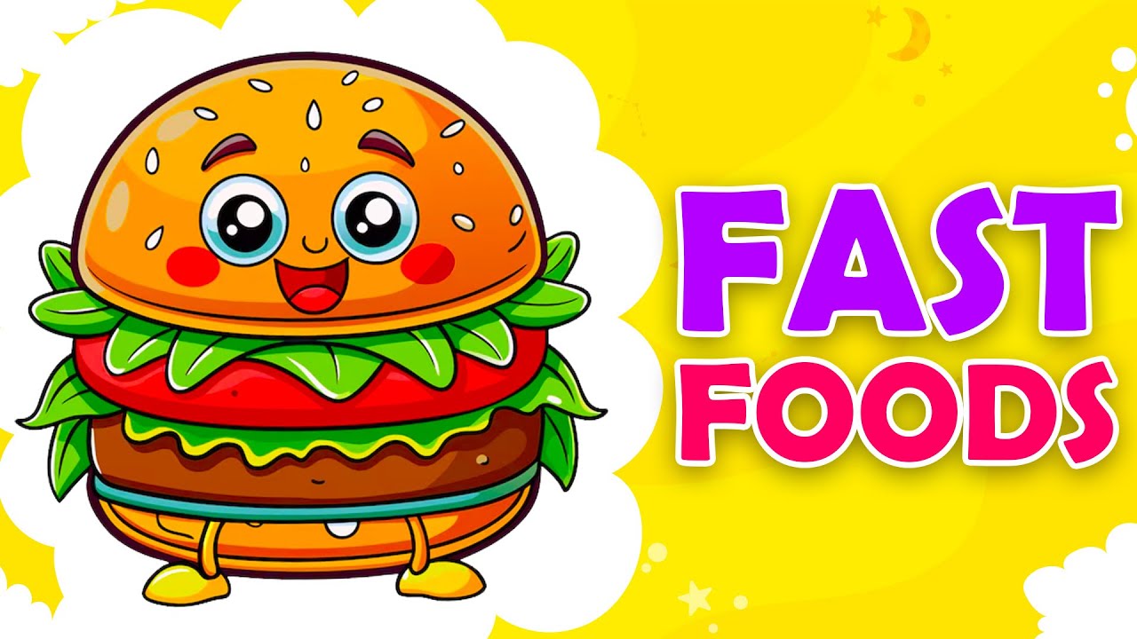 Fast Food Vocabulary | Fast Food Name In English | Fast Food 