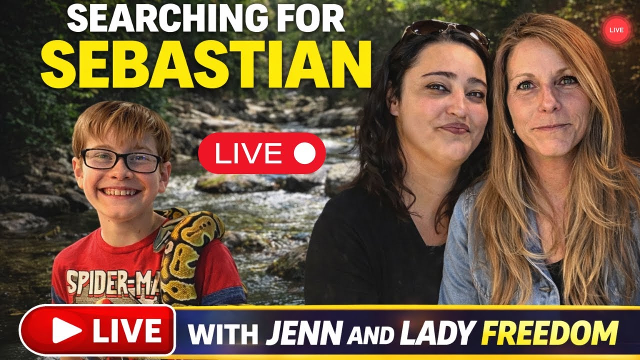 Searching for Sebastian Rogers - LIVE - with Lady Freedom and Jenn #sebastianrogers