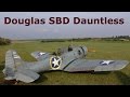 Douglas SBD Dauntless, giant scale RC airplane, 2016