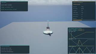Fuzzy Logic Rocket Landing — Autonomous Guidance Demo (Unreal Engine)