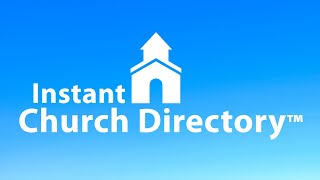 Instant Church Directory intro