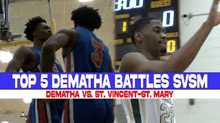 DeMatha a Top 5 team in the COUNTRY Jordan Hawkins takes on Malaki Branham & St Vincent-St. Mary