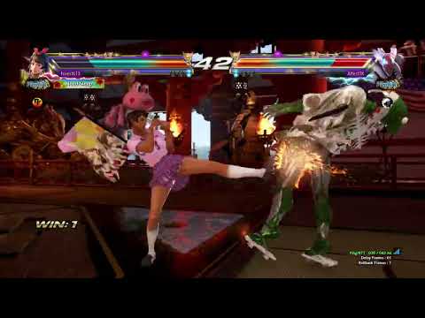 Raijin Josie VS Raijin Yoshimitsu Laggy PS4 v5 Tekken 7 20230611162812