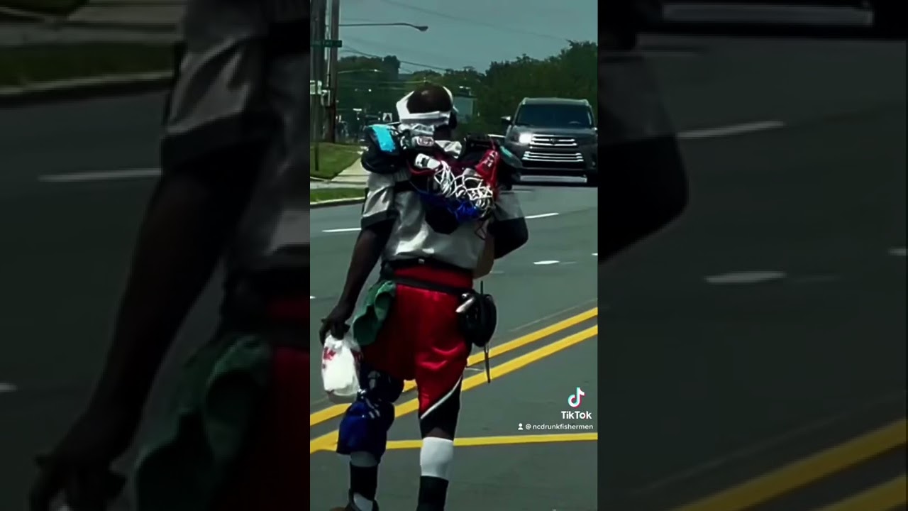 Crazy Todd! Ready for training camp! 