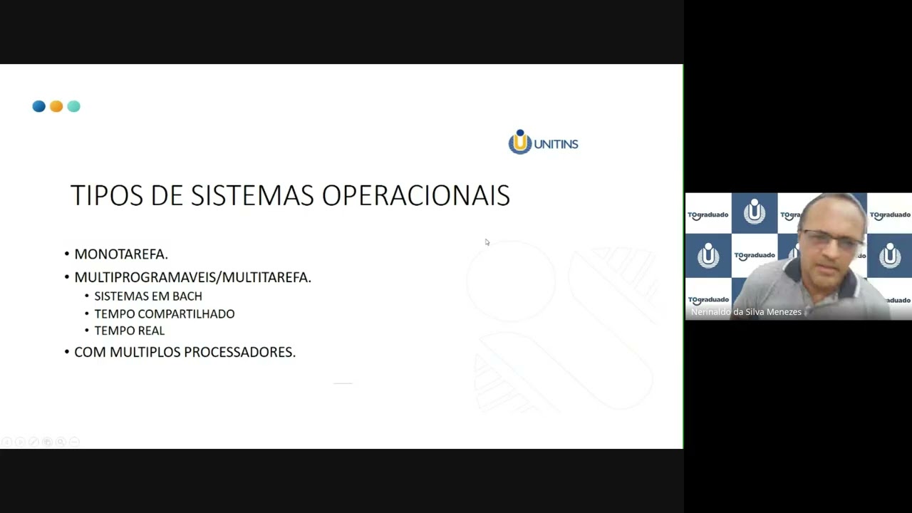 Revisão de Sistemas Operacionais   Reoferta 2026.1 TO Graduado Unitins
