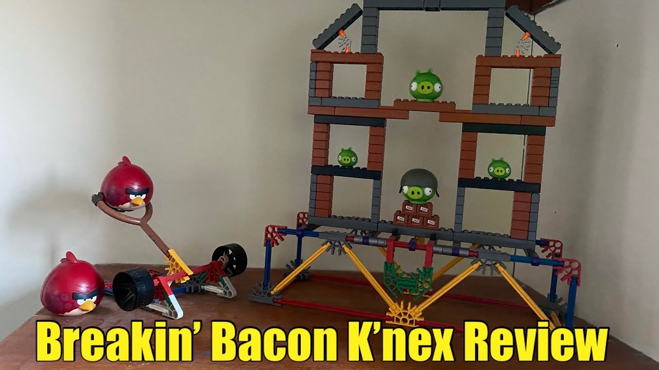 Angry Birds K nex Breakin Bacon Set Review YouTube angry-birds-k-nex-breakin-bacon-set-review-youtube
