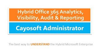 Free Hybrid Analytics, Visibility, Audit & Reporting
