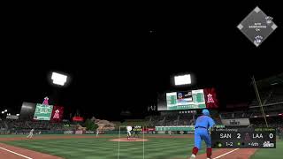 HOME RUN OFF THE SCOREBOARD IN ANGEL STADIUM!