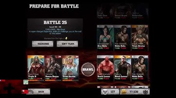 WWE Immortals iOS/Android - Full Battle 25
