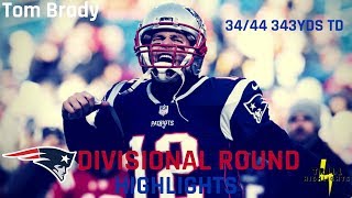 Tom Brady Divisional Round Highlights | Surgical 01.13.2019