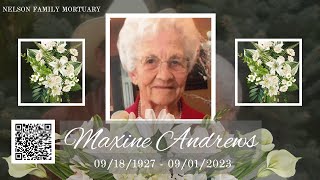 Maxine Andrews Graveside Service